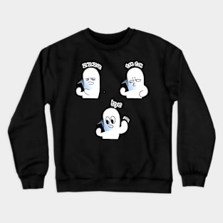 cell phone man06 Crewneck Sweatshirt